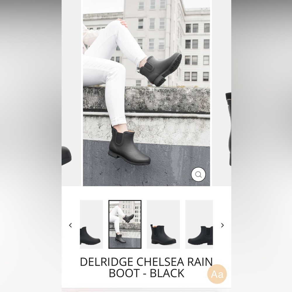 Chooka Black Women's Winter Rain Boots - Picture 13 of 14